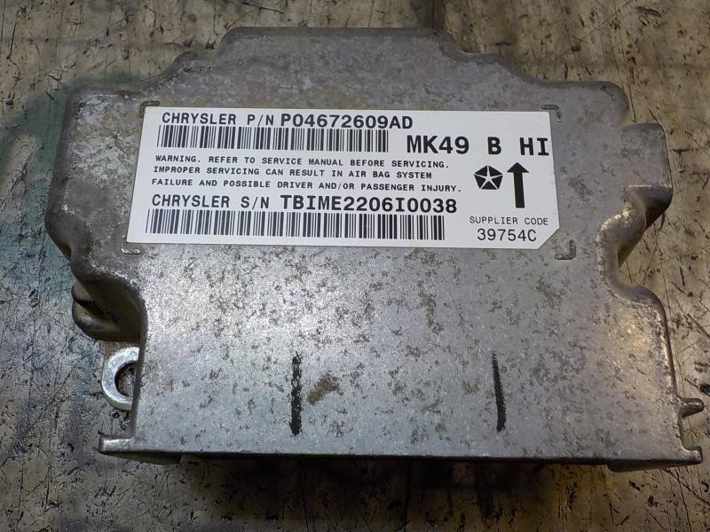 Recambio de centralita airbag para jeep compass 2.4 16v cat referencia OEM IAM   