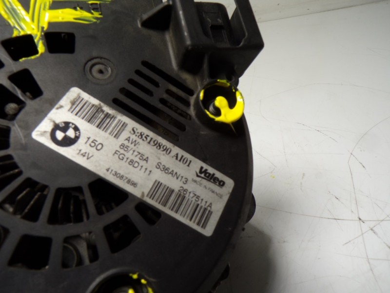Recambio de alternador para bmw serie 1 lim. (f20) 2.0 turbodiesel referencia OEM IAM 12318578609 FG18D111 