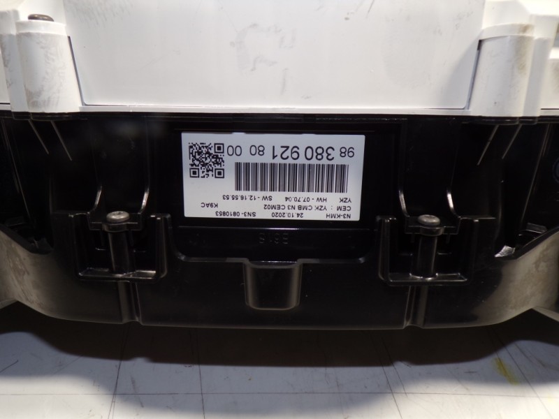 Recambio de cuadro instrumentos para toyota proace city 1.5 dci referencia OEM IAM  9838092180 