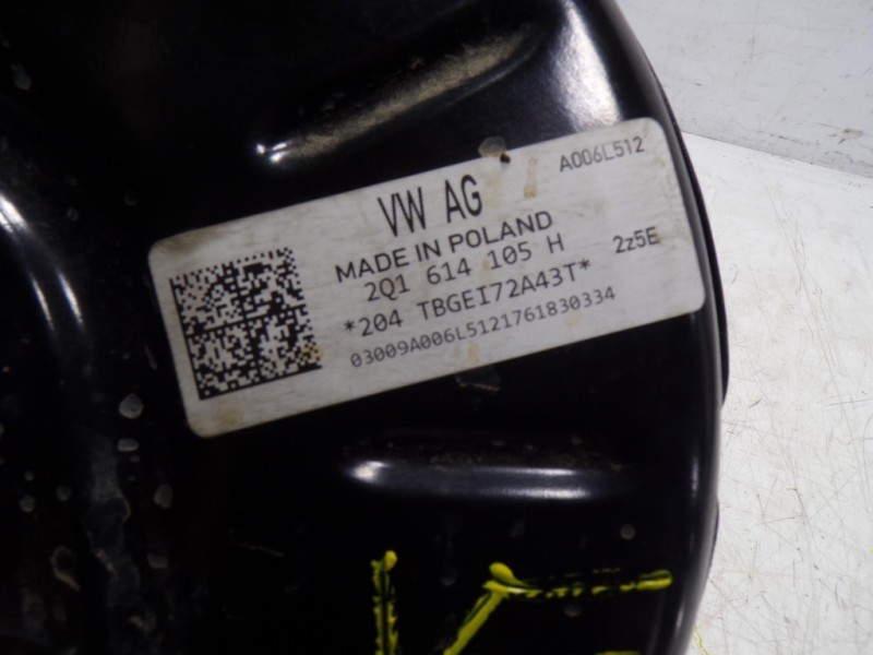 Recambio de servofreno para volkswagen polo 1.0 tsi referencia OEM IAM 2Q1614106E 2Q1614105H 
