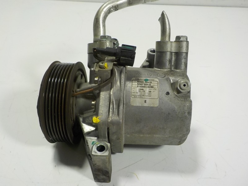 Recambio de compresor aire acondicionado para nissan micra (k13) 1.2 cat referencia OEM IAM 926003VA1D 926003VA1D 