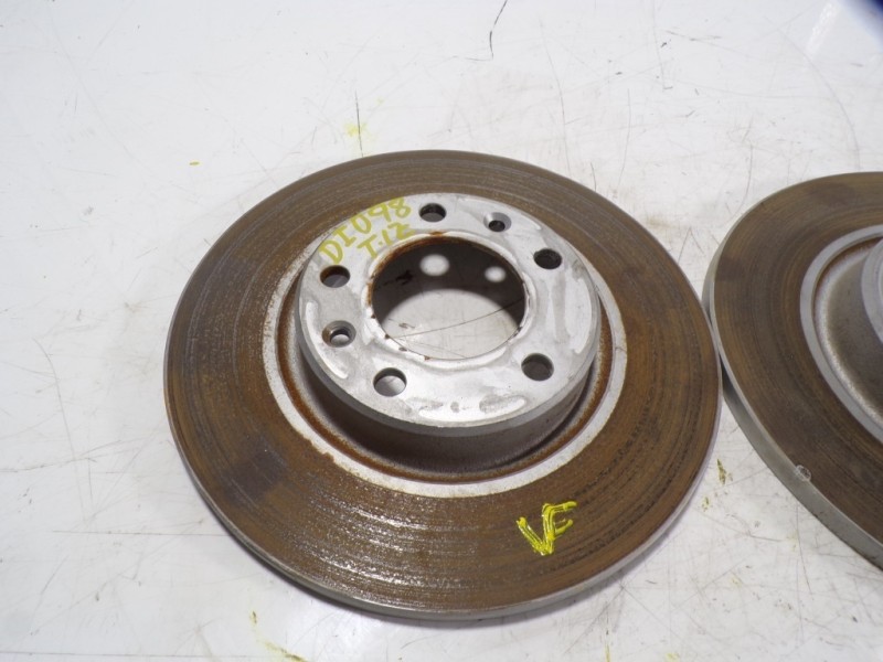 Recambio de disco freno trasero para toyota proace city 1.5 dci referencia OEM IAM   