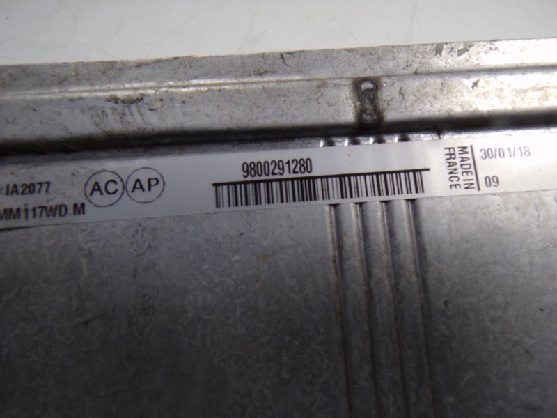 Recambio de intercooler para citroën c4 lim. 1.6 blue-hdi fap referencia OEM IAM 9800291280 9800291280 
