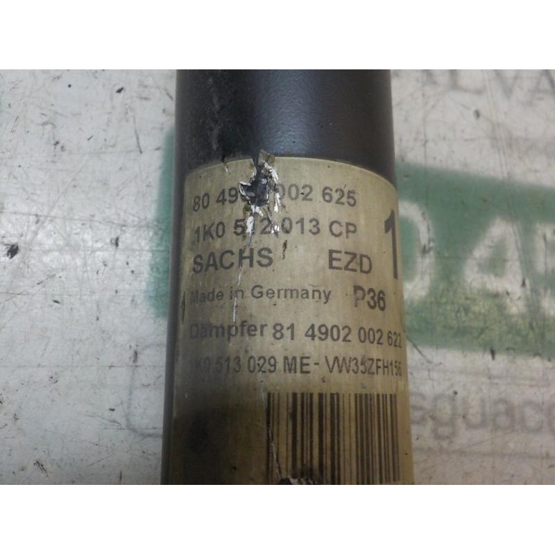 Recambio de amortiguador trasero izquierdo para volkswagen golf vi (5k1) 1.6 tdi referencia OEM IAM 1K0513029ME  
