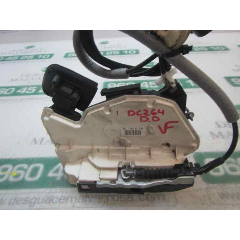 Recambio de cerradura puerta delantera derecha para volkswagen golf vi (5k1) 1.6 tdi referencia OEM IAM 5K1837016B 5K1837016 