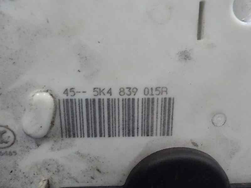 Recambio de cerradura puerta trasera derecha para seat leon (5f1) fr referencia OEM IAM 5K4839016R 5K4839015R 