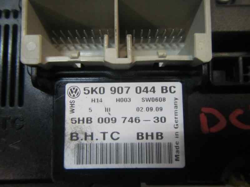Recambio de mando climatizador para volkswagen golf vi (5k1) 1.6 tdi referencia OEM IAM 5K0907044DTZJU  