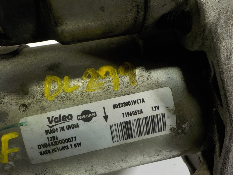 Recambio de motor arranque para nissan micra (k13) 1.2 cat referencia OEM IAM 233001HC1A 00233001HC1A 