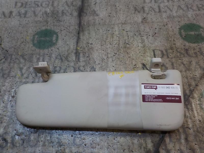 Recambio de parasol derecho para fiat nuova 500 (150) 1.2 cat referencia OEM IAM 735452613  