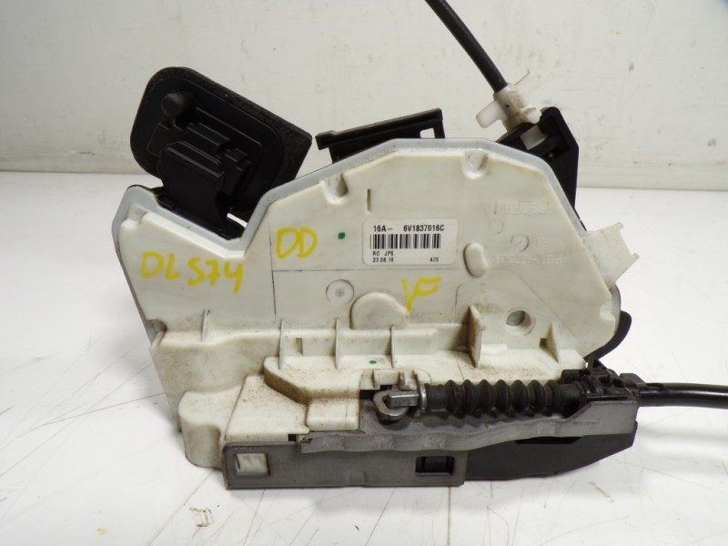 Recambio de cerradura puerta delantera derecha para skoda yeti 1.2 tsi referencia OEM IAM 5K1837016C 6V1837016C 