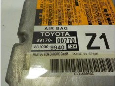Recambio de centralita airbag para toyota yaris hybrid active referencia OEM IAM 891700D770 891700D770 2310009940 2