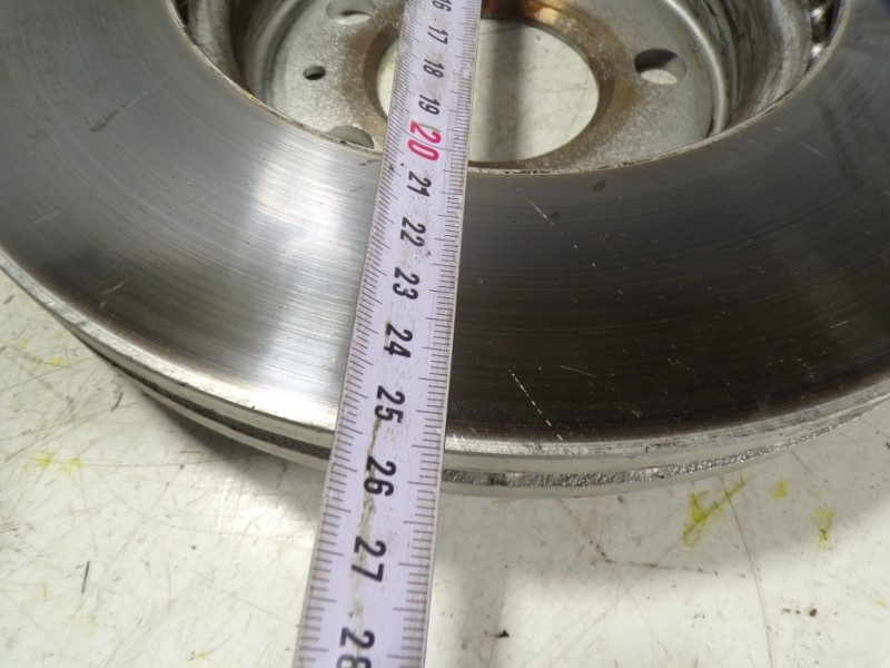 Recambio de disco freno delantero para volkswagen polo 1.0 tsi referencia OEM IAM 2Q0615301G  