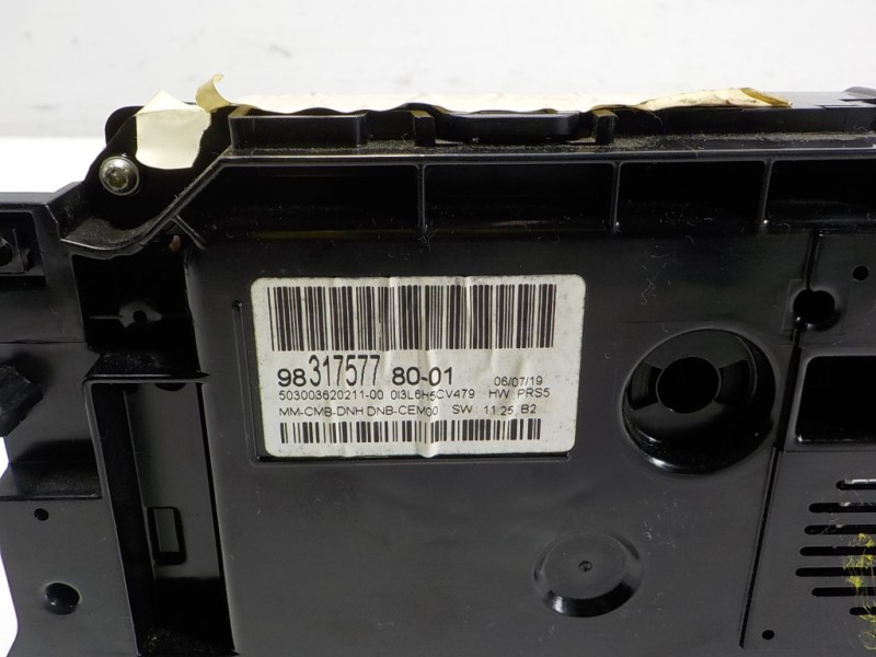 Recambio de cuadro instrumentos para peugeot 508 sw 1.5 blue-hdi fap referencia OEM IAM 9831757780 983175778001 