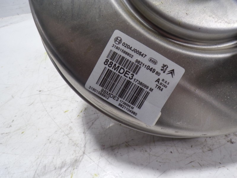 Recambio de servofreno para toyota proace city 1.5 dci referencia OEM IAM  9821104980 