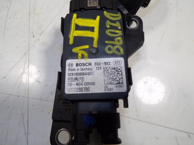 Recambio de sonda lambda para toyota proace city 1.5 dci referencia OEM IAM  9830288780 