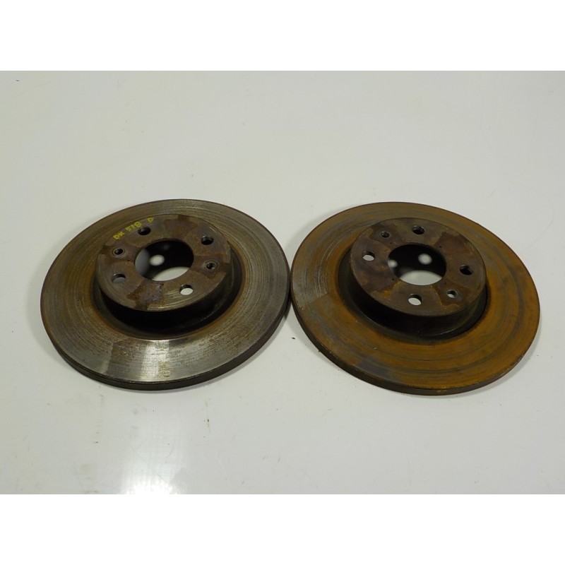 Recambio de disco freno delantero para fiat nuova 500 (150) 1.2 cat referencia OEM IAM 1618867380  