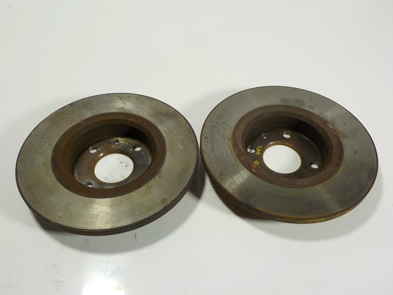 Recambio de disco freno delantero para fiat nuova 500 (150) 1.2 cat referencia OEM IAM 1618867380  