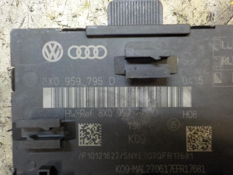 Recambio de centralita cierre para audi a1 sportback (8xf) attraction referencia OEM IAM 8X0959795DZ00 8X0959755D 