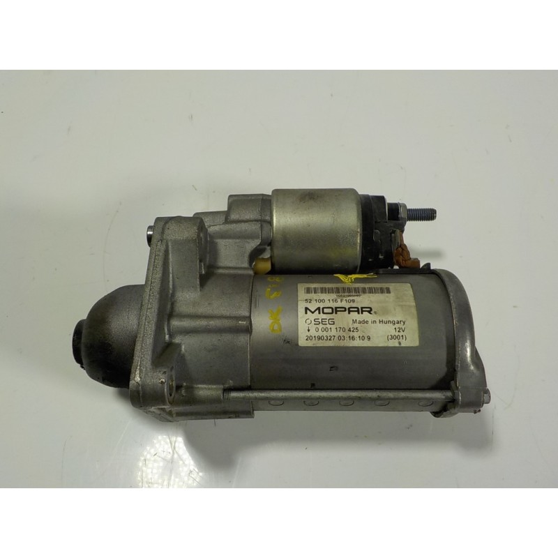 Recambio de motor arranque para fiat nuova 500 (150) 1.2 cat referencia OEM IAM 51804744 52100116F109 