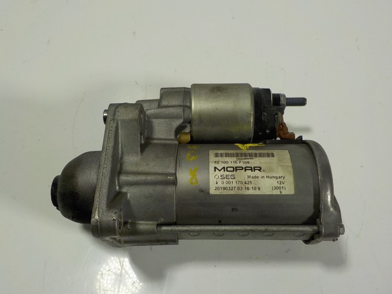 Recambio de motor arranque para fiat nuova 500 (150) 1.2 cat referencia OEM IAM 51804744 52100116F109 