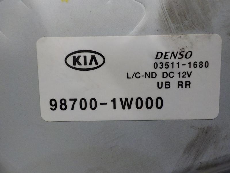 Recambio de motor limpia trasero para kia rio concept referencia OEM IAM 987001W000  