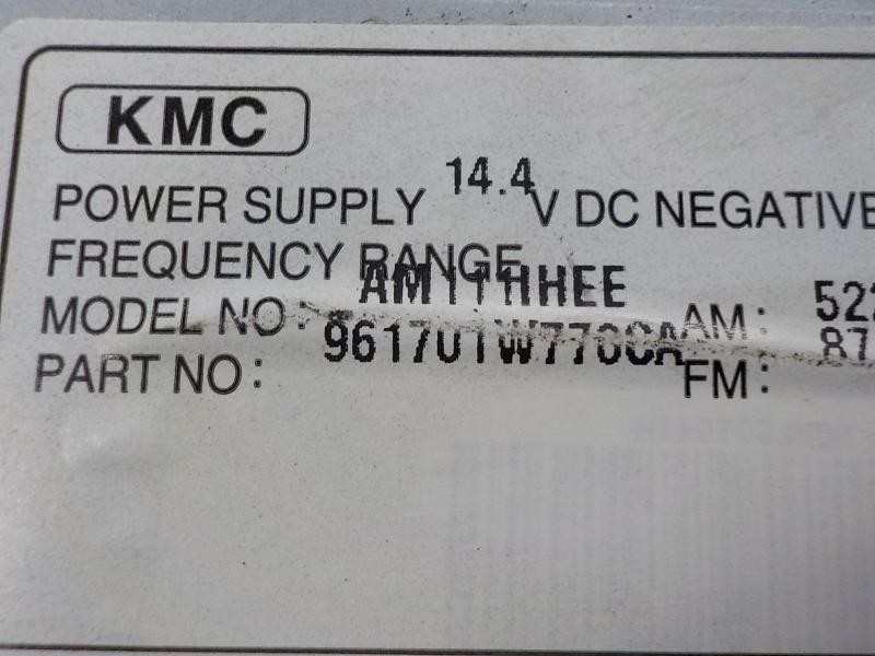 Recambio de sistema audio / radio cd para kia rio concept referencia OEM IAM 961701W770CA 961701W770CA 