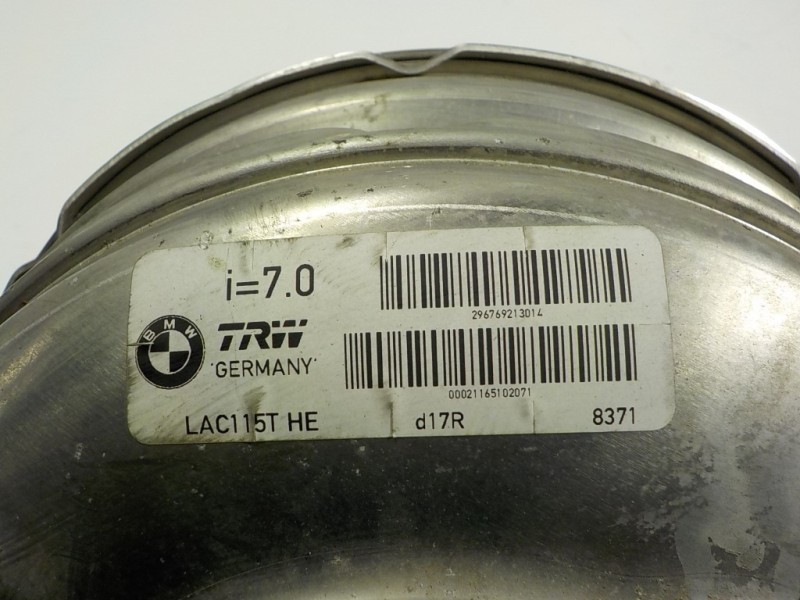 Recambio de servofreno para bmw serie 7 (e65/e66) 3.0 turbodiesel cat referencia OEM IAM 34326779736 296769213014 