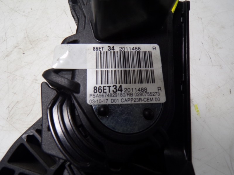 Recambio de potenciometro pedal para peugeot 308 sw 1.6 blue-hdi fap referencia OEM IAM 9674829180 9674829180 0280755273