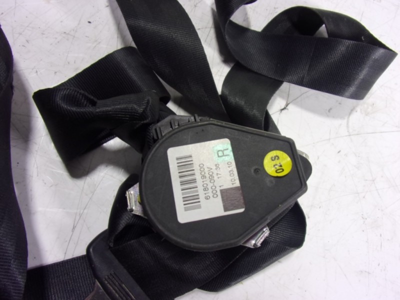 Recambio de cinturon seguridad trasero derecho para volkswagen golf vi (5k1) 1.4 16v tsi referencia OEM IAM   