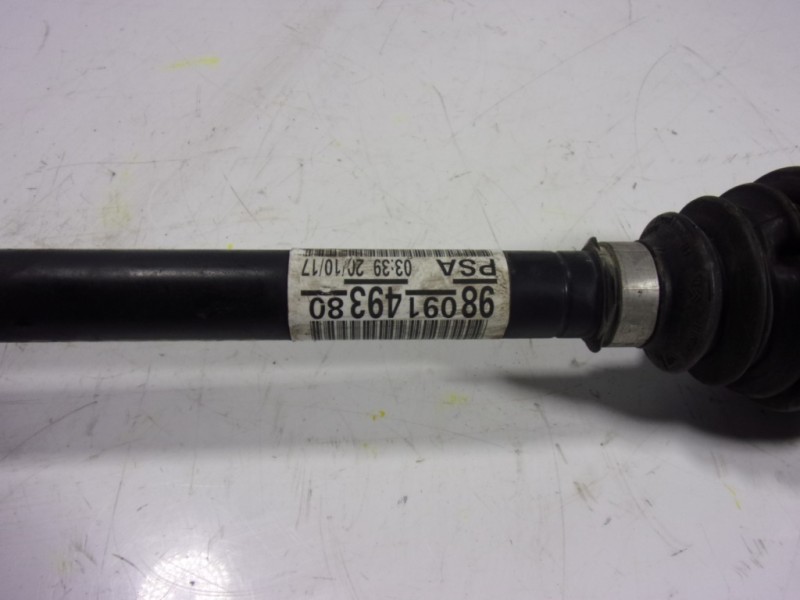 Recambio de transmision izquierda para peugeot 308 sw 1.6 blue-hdi fap referencia OEM IAM 9809149380 9809149380 