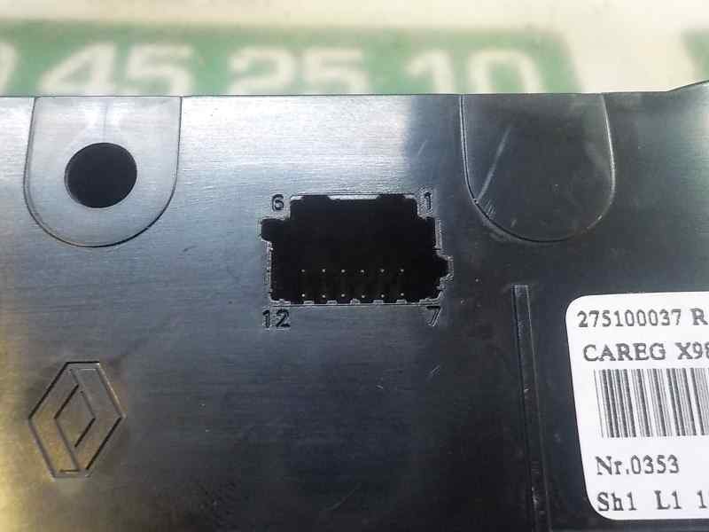 Recambio de mando climatizador para renault captur 1.2 tce energy referencia OEM IAM 275100037R 275100037R 