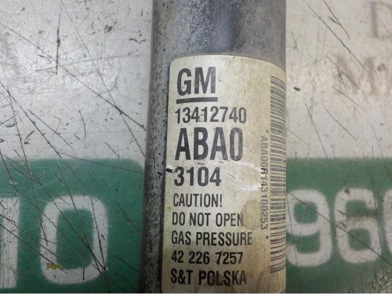 Recambio de amortiguador trasero izquierdo para opel astra j lim. selective referencia OEM IAM 13412740 13412740 
