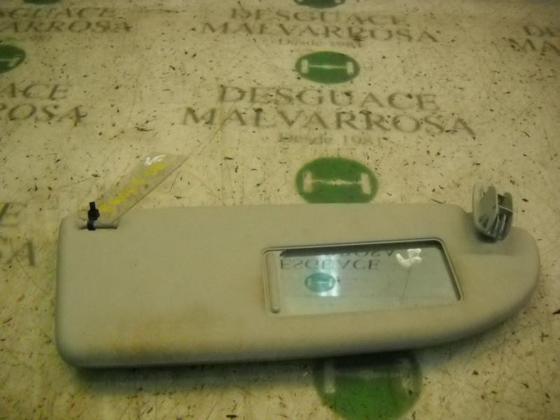 Recambio de parasol derecho para seat ibiza (6l1) 1.9 sdi referencia OEM IAM 6L1857552A5W9  