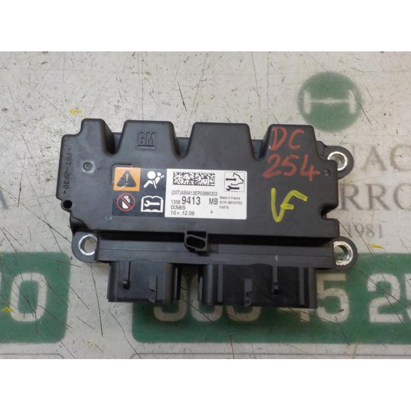 Recambio de centralita airbag para opel astra j lim. selective referencia OEM IAM 13599653 13589413 