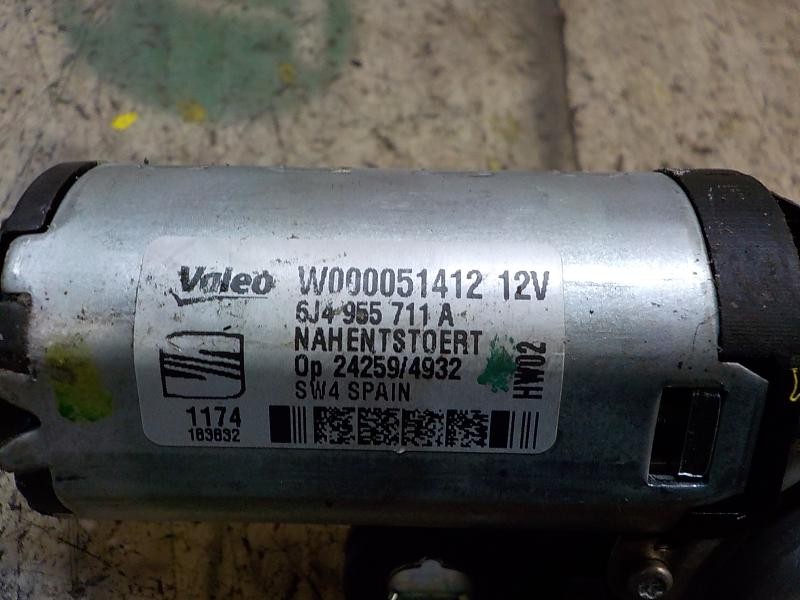 Recambio de motor limpia trasero para seat ibiza (6j5) stylance / style referencia OEM IAM 6J4955711A 6J4955711A 