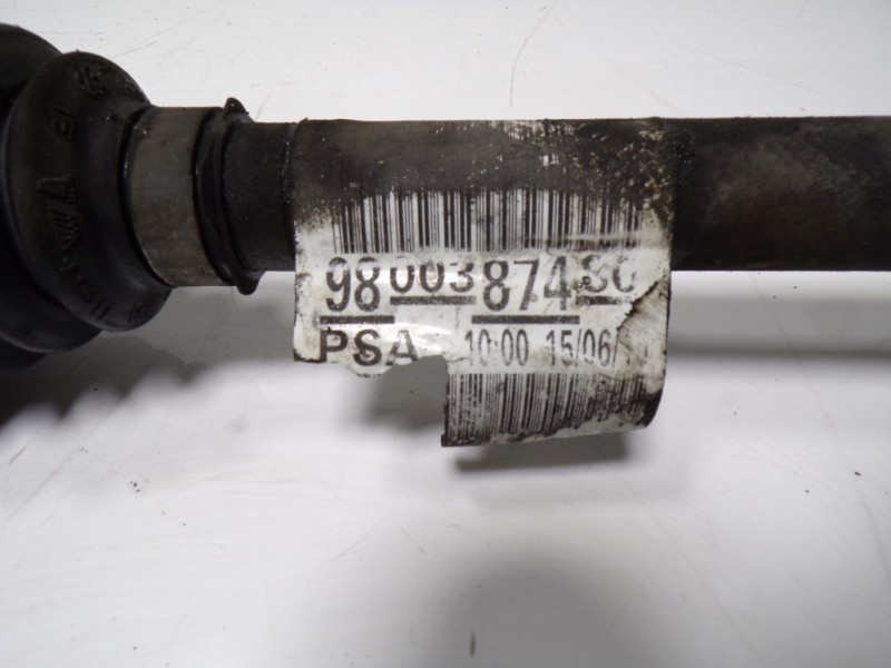 Recambio de transmision derecha para peugeot 2008 (--.2013) 1.6 blue-hdi fap referencia OEM IAM 9800387480 9800387480 