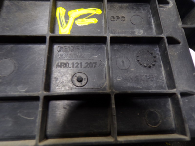 Recambio de electroventilador para skoda rapid 1.6 tdi dpf referencia OEM IAM 6R0959455E 6R0121207A 