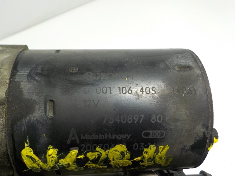 Recambio de motor arranque para bmw mini (r56) one referencia OEM IAM  7540897 