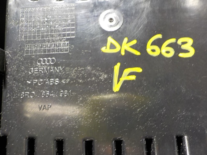 Recambio de apoyabrazos central para audi q5 (8r) 3.0 tdi referencia OEM IAM 8R0864207F25D 8R0863242A 
