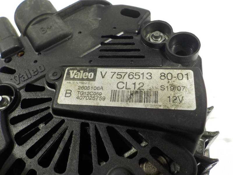 Recambio de alternador para bmw mini (r56) one referencia OEM IAM  V757651380 