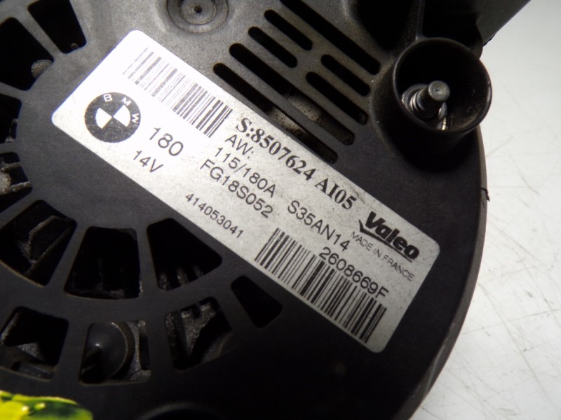 Recambio de alternador para bmw x1 (e84) sdrive 20d referencia OEM IAM 12318509023 8507624 