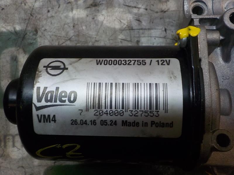 Recambio de motor limpia delantero para opel adam unlimited ecoflex referencia OEM IAM   