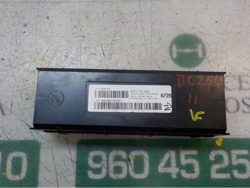 Recambio de modulo electronico para opel astra j lim. selective referencia OEM IAM 13586728 13586728 