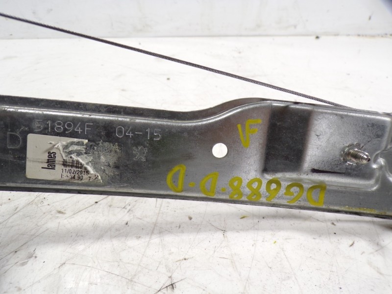 Recambio de elevalunas delantero derecho para peugeot 208 1.2 12v e-vti referencia OEM IAM 9673154380 9674254380 0130822702