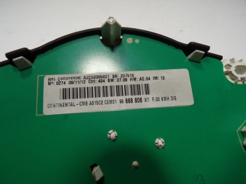 Recambio de cuadro instrumentos para citroën c3 1.4 hdi referencia OEM IAM 96668806XT 96668806XT A2C53385827