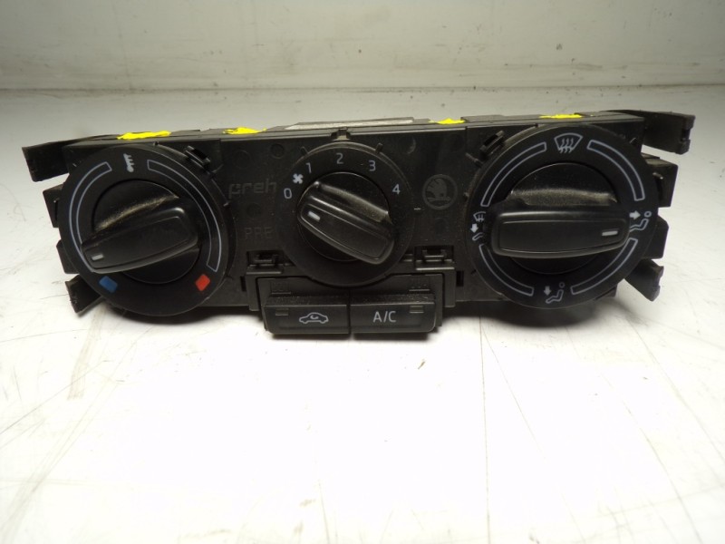 Recambio de mando calefaccion / aire acondicionado para skoda rapid 1.6 tdi dpf referencia OEM IAM 5JA820045A9B9 5JA820045A 