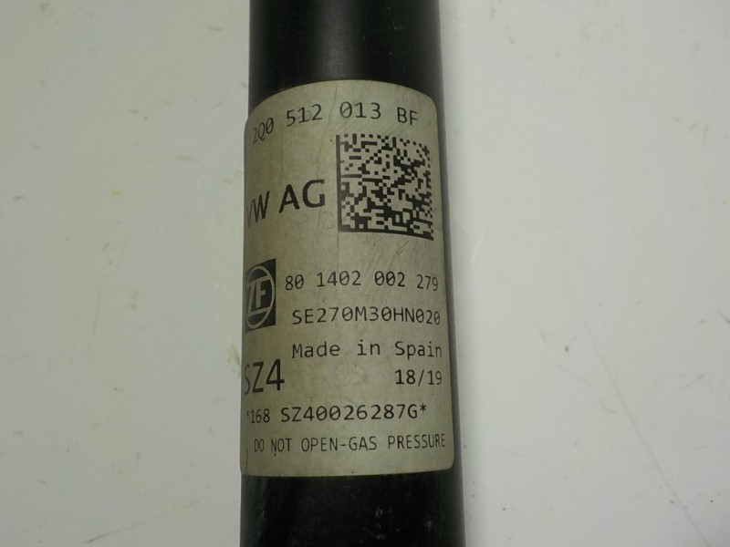 Recambio de amortiguador trasero derecho para seat ibiza (kj1) 1.0 referencia OEM IAM 2Q0513049AP 2Q0512013BF 