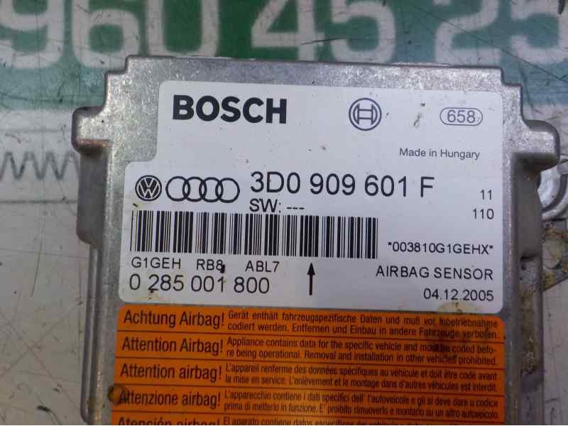 Recambio de centralita airbag para volkswagen touareg (7la) tdi v6 referencia OEM IAM 3D0909601F00C 3D0909601F 0285001800