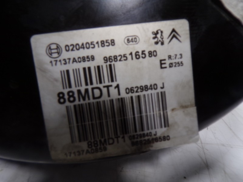 Recambio de servofreno para peugeot 308 1.6 16v hdi fap referencia OEM IAM 4535AC 9682516580 0204051858