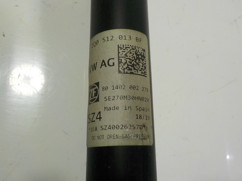 Recambio de amortiguador trasero izquierdo para seat ibiza (kj1) 1.0 referencia OEM IAM  2Q0512013BF 